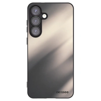 Picasee silikonový černý obal pro Samsung Galaxy S25+ 5G - Smoky Beige