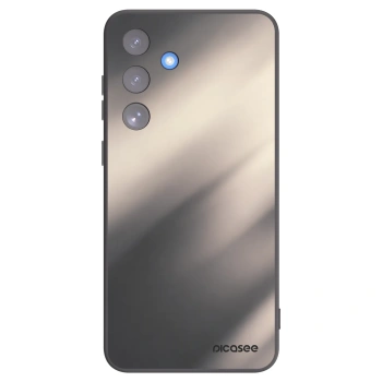 Picasee silikonový černý obal pro Samsung Galaxy S25 FE 5G - Smoky Beige