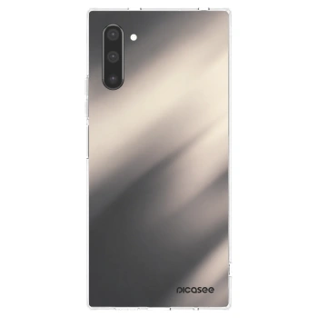 Picasee silikonový průhledný obal pro Samsung Galaxy Note 10 N970F - Smoky Beige
