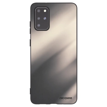Picasee silikonový černý obal pro Samsung Galaxy S20+ G985F - Smoky Beige