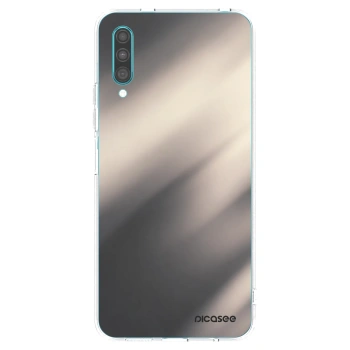 Picasee silikonový průhledný obal pro Samsung Galaxy A30s A307F - Smoky Beige