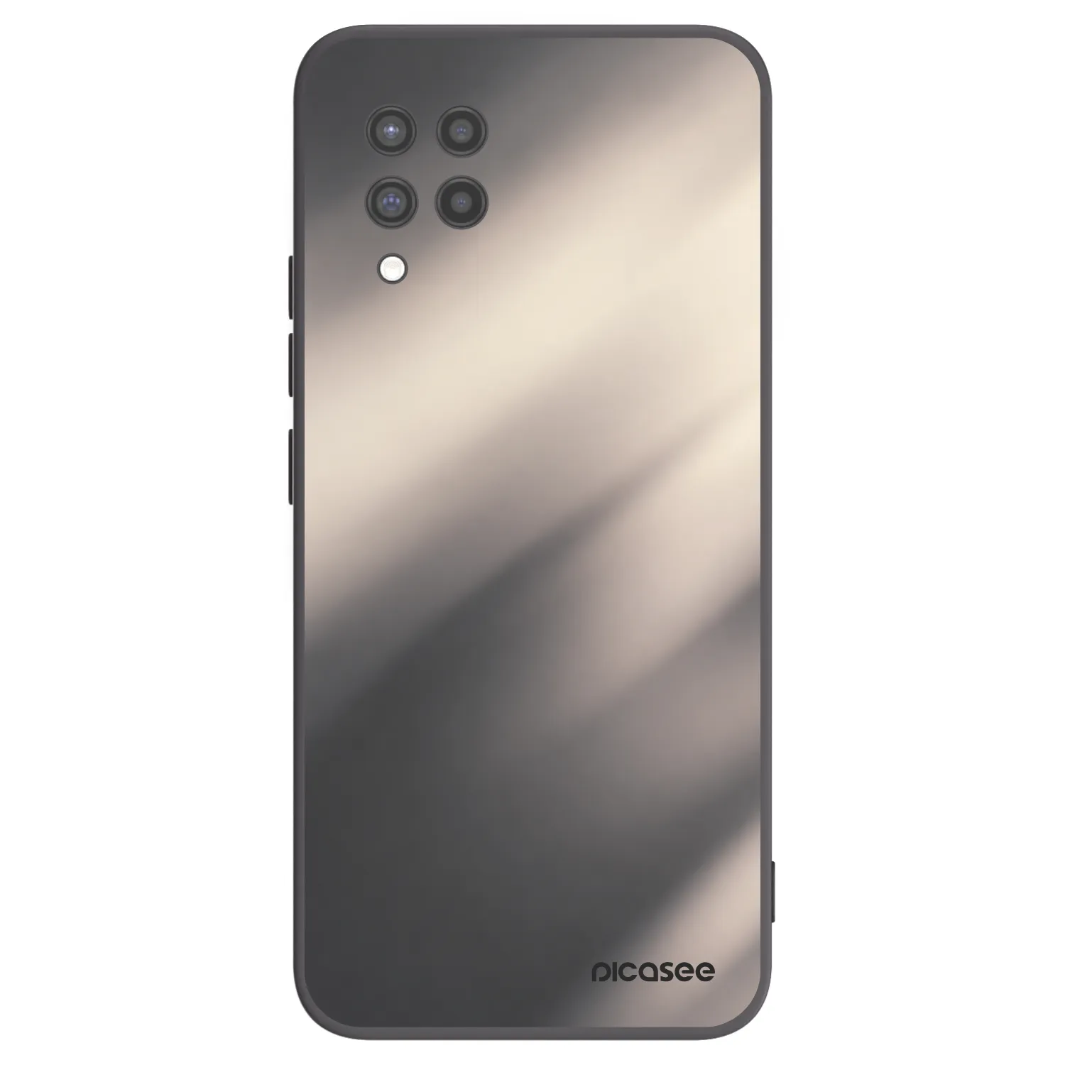 Picasee silikonový černý obal pro Samsung Galaxy A42 A426B - Smoky Beige