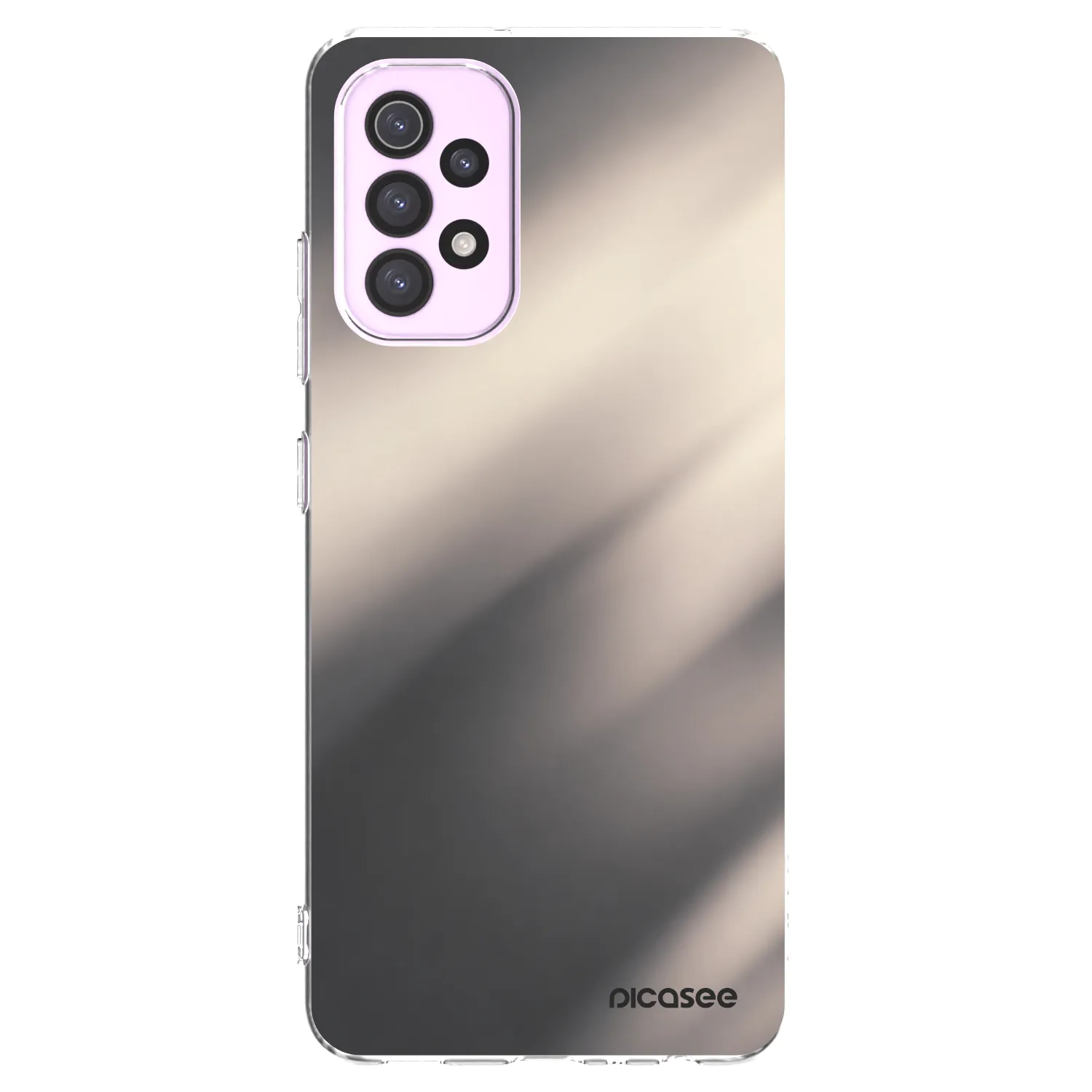 Picasee silikonový průhledný obal pro Samsung Galaxy A32 5G A326B - Smoky Beige
