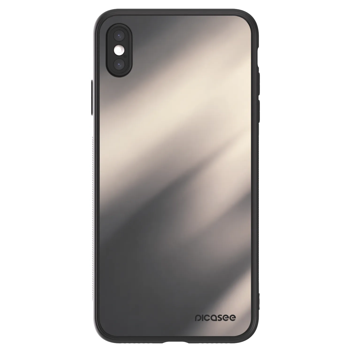 Picasee ULTIMATE CASE pro Apple iPhone XS Max - Smoky Beige