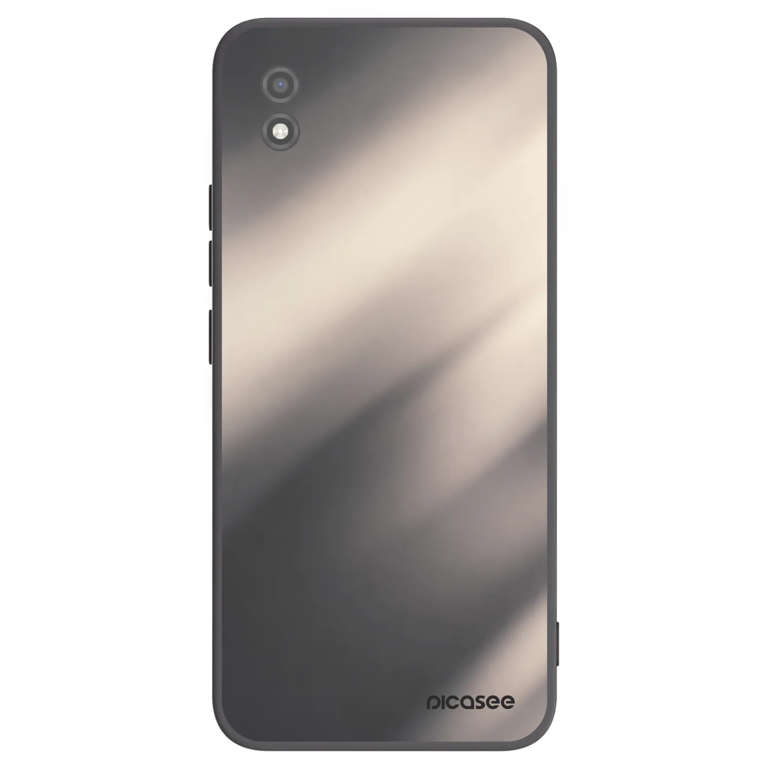 Picasee silikonový černý obal pro Realme C11 (2021) - Smoky Beige