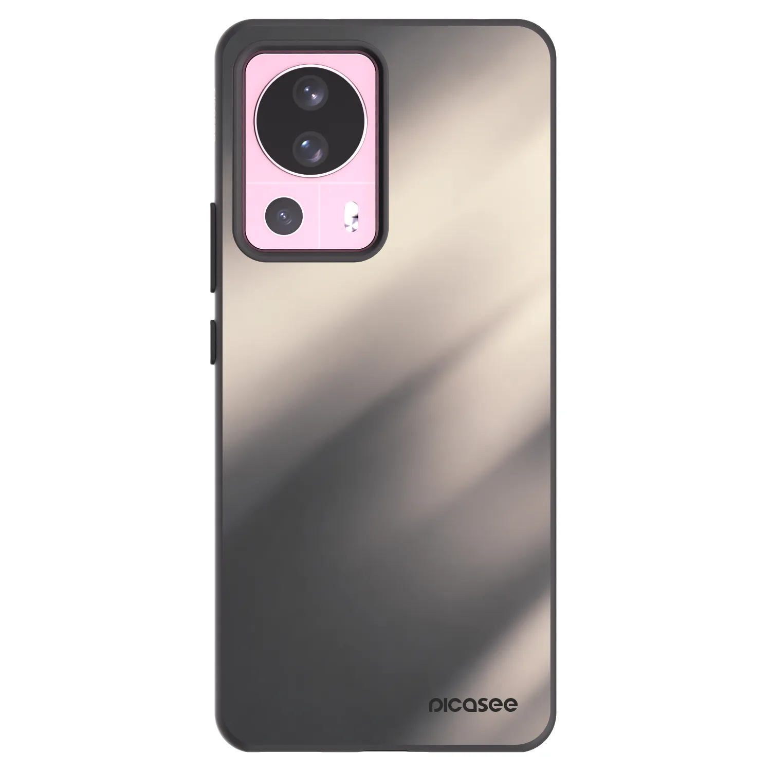 Picasee silikonový černý obal pro Xiaomi 13 Lite - Smoky Beige