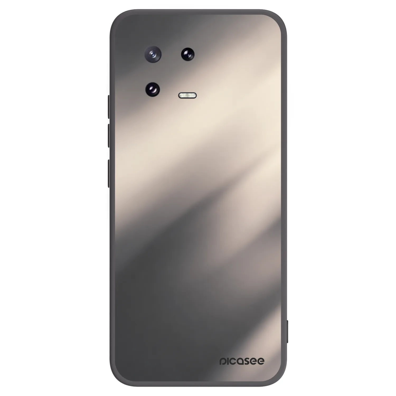 Picasee silikonový černý obal pro Xiaomi 13 Pro - Smoky Beige