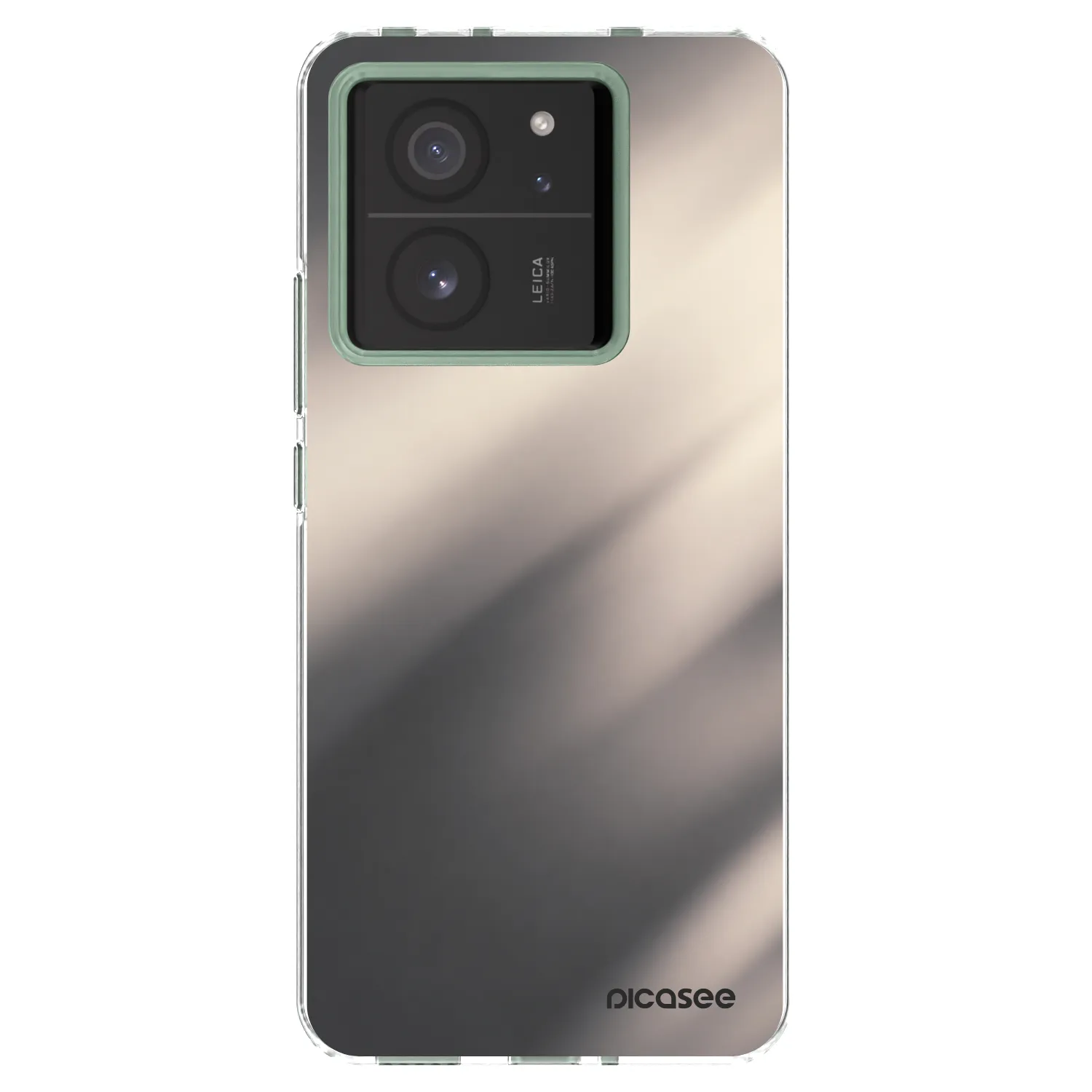 Picasee silikonový průhledný obal pro Xiaomi 13T - Smoky Beige