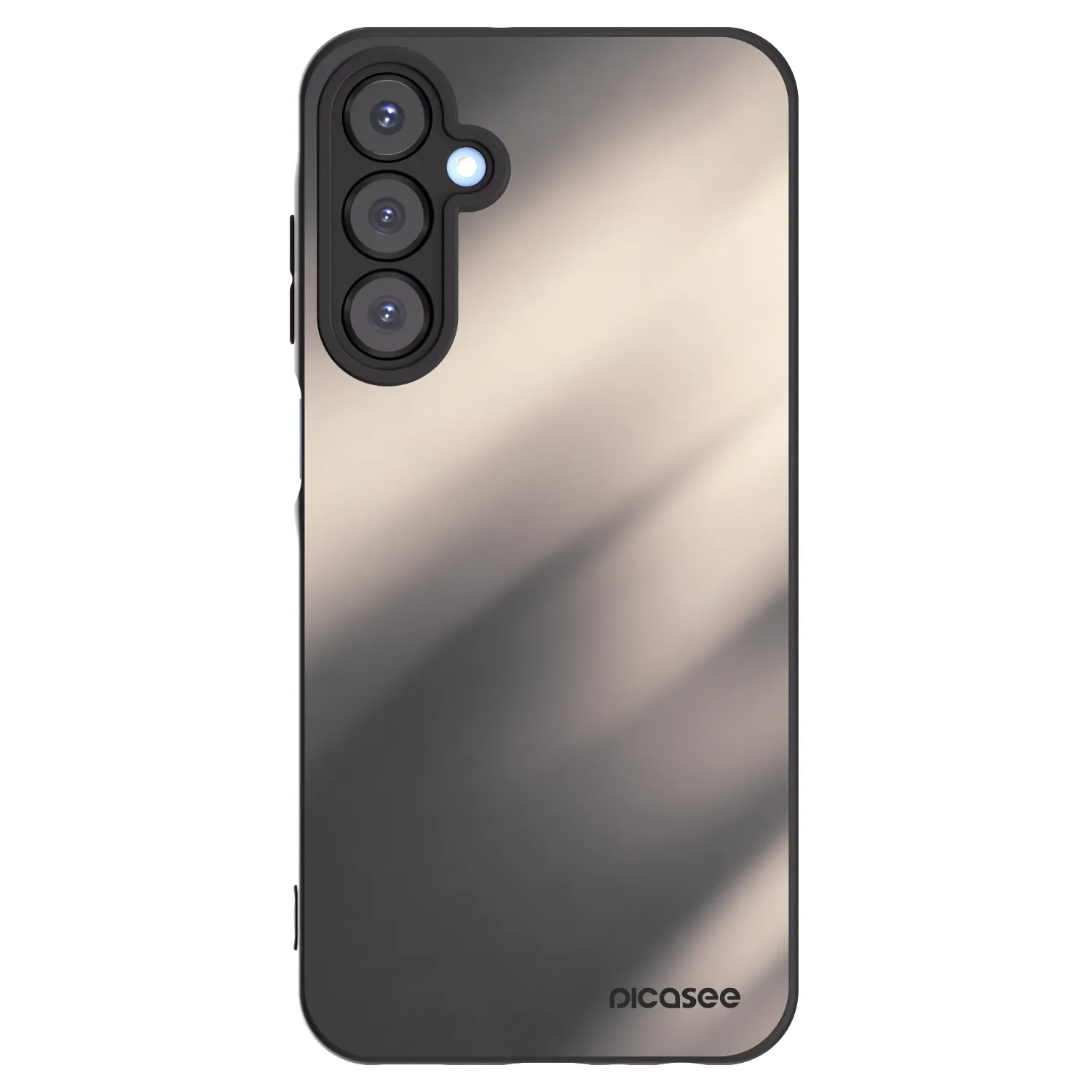 Picasee silikonový černý obal pro Samsung Galaxy A25 A256B 5G - Smoky Beige