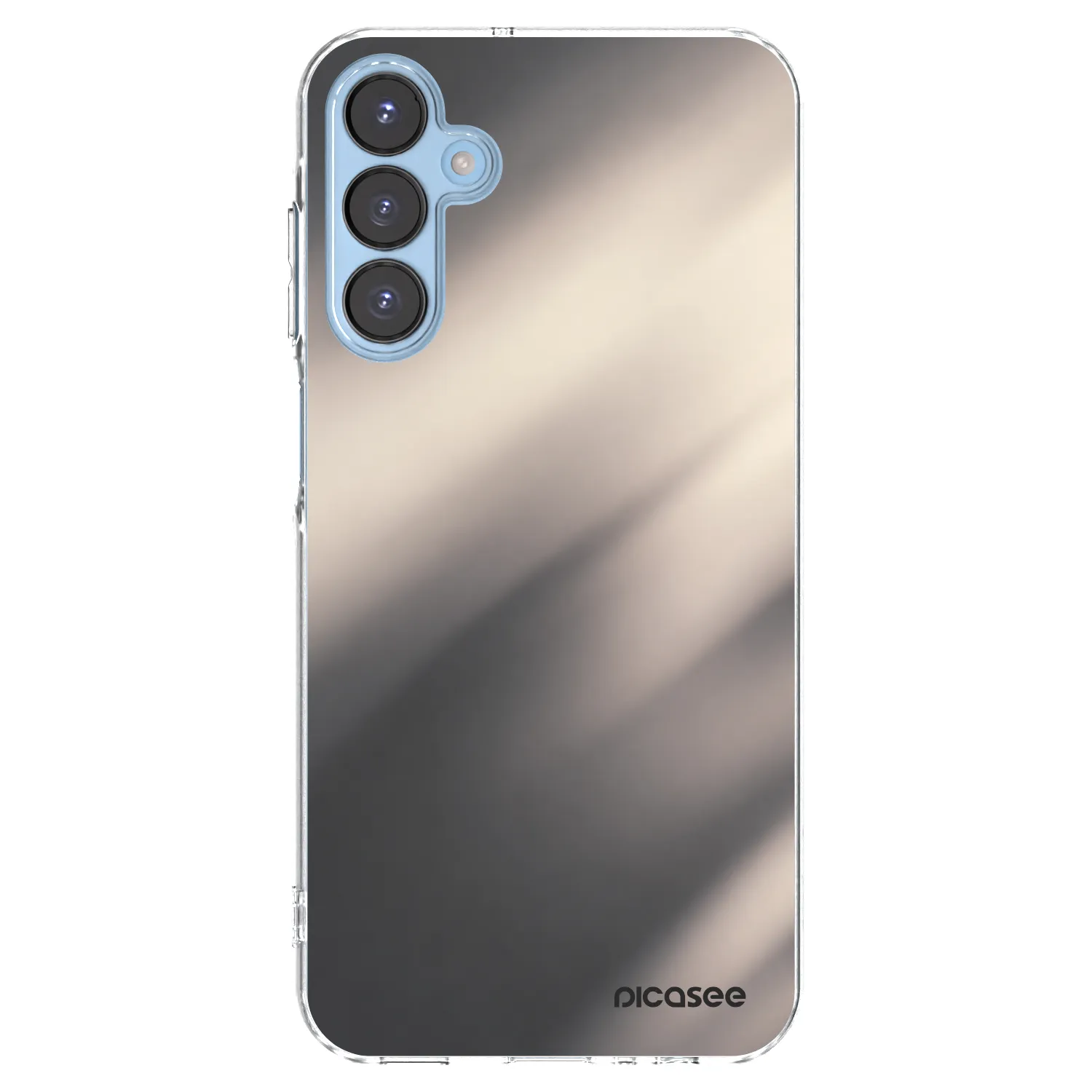 Picasee silikonový průhledný obal pro Samsung Galaxy A15 A156B 5G - Smoky Beige