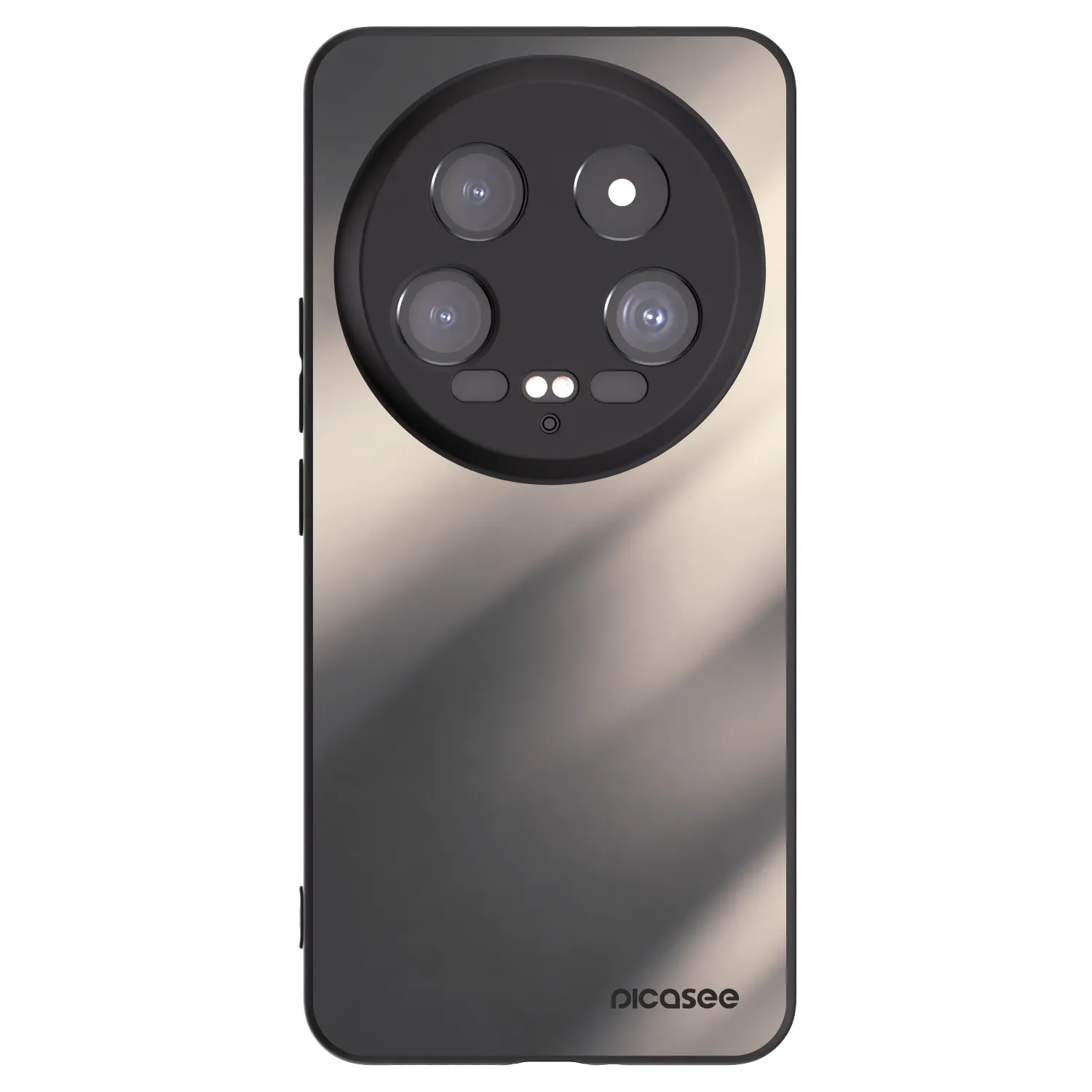 Picasee silikonový černý obal pro Xiaomi 14 Ultra - Smoky Beige