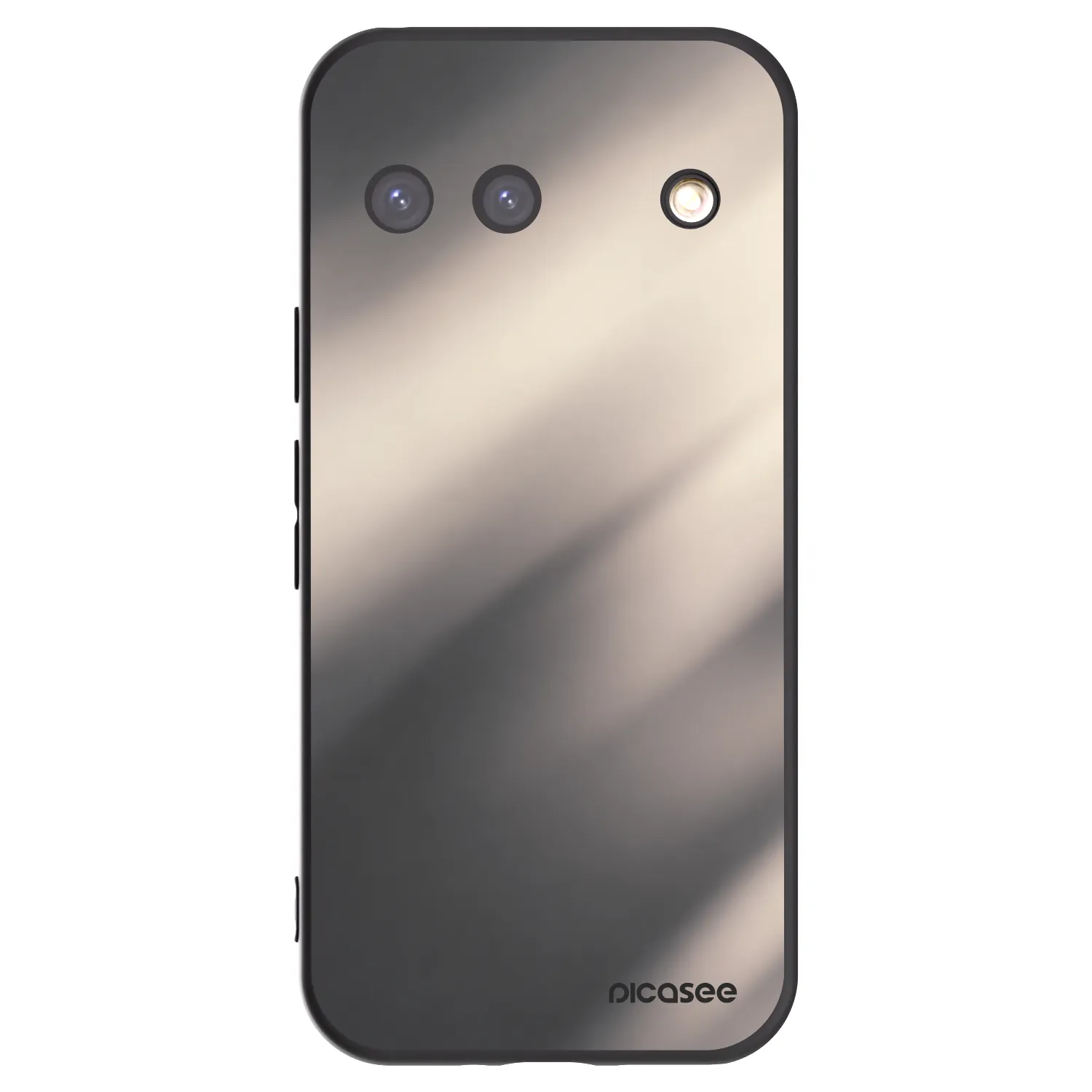 Picasee silikonový černý obal pro Google Pixel 9 - Smoky Beige