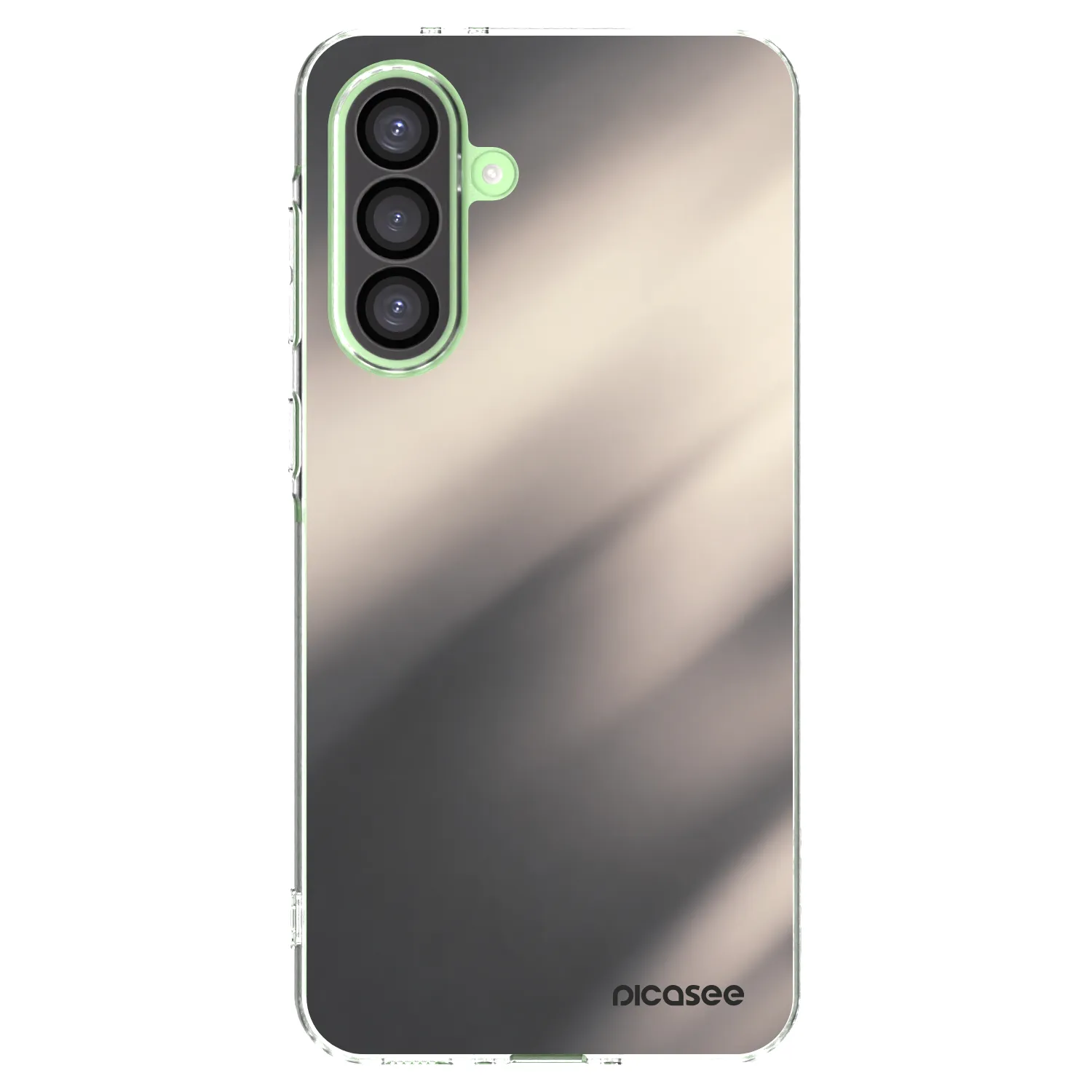Picasee silikonový průhledný obal pro Samsung Galaxy A26 5G A266B - Smoky Beige
