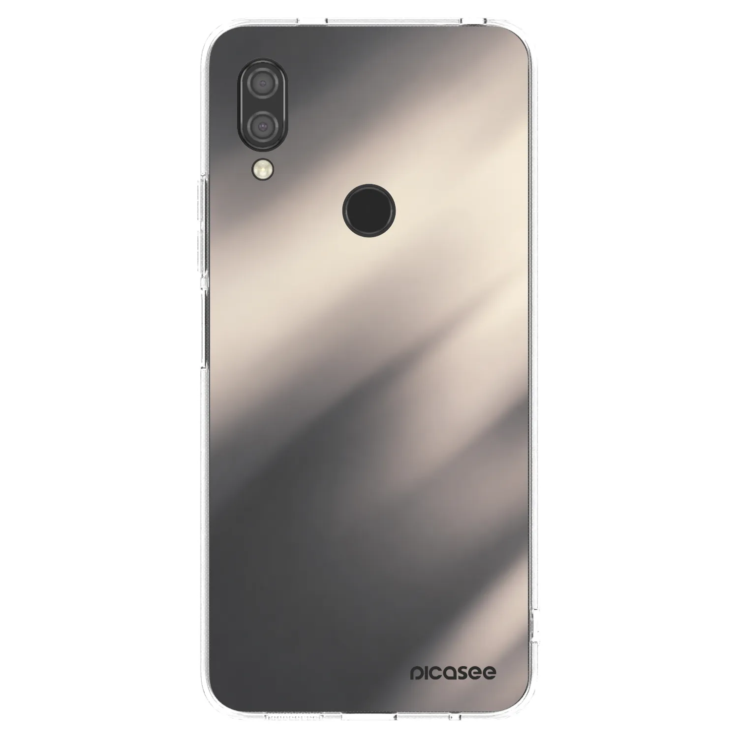 Picasee silikonový průhledný obal pro Xiaomi Redmi 7 - Smoky Beige