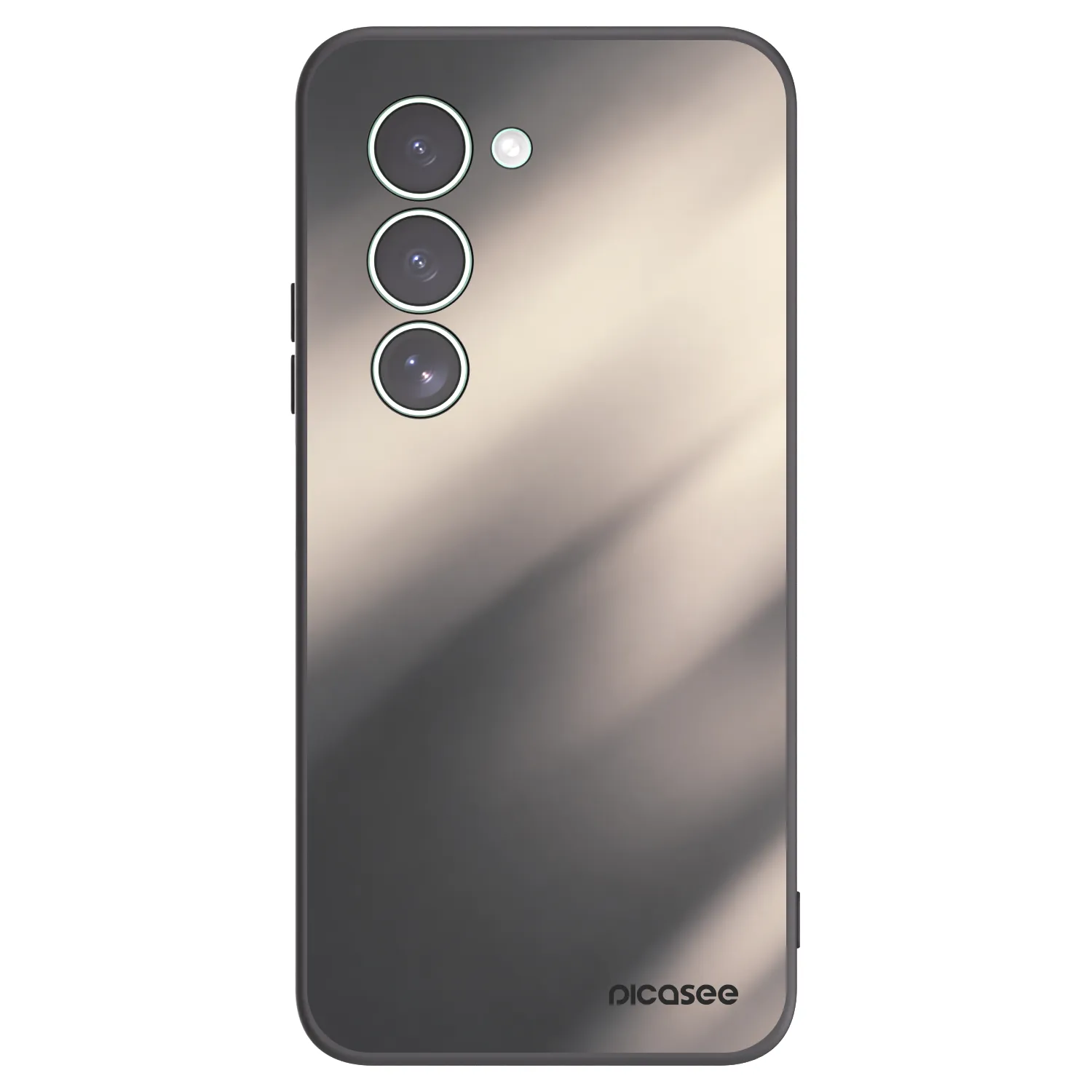 Picasee silikonový černý obal pro Xiaomi Redmi 15 5G - Smoky Beige