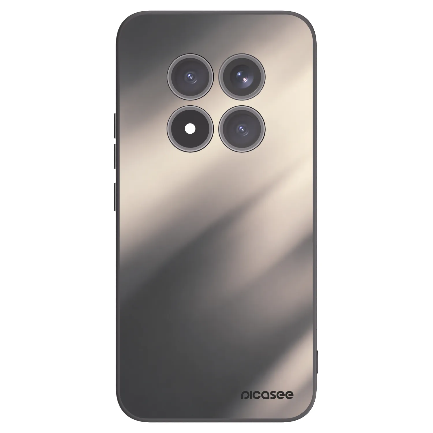 Picasee silikonový černý obal pro Xiaomi Redmi Note 15 Pro+ - Smoky Beige