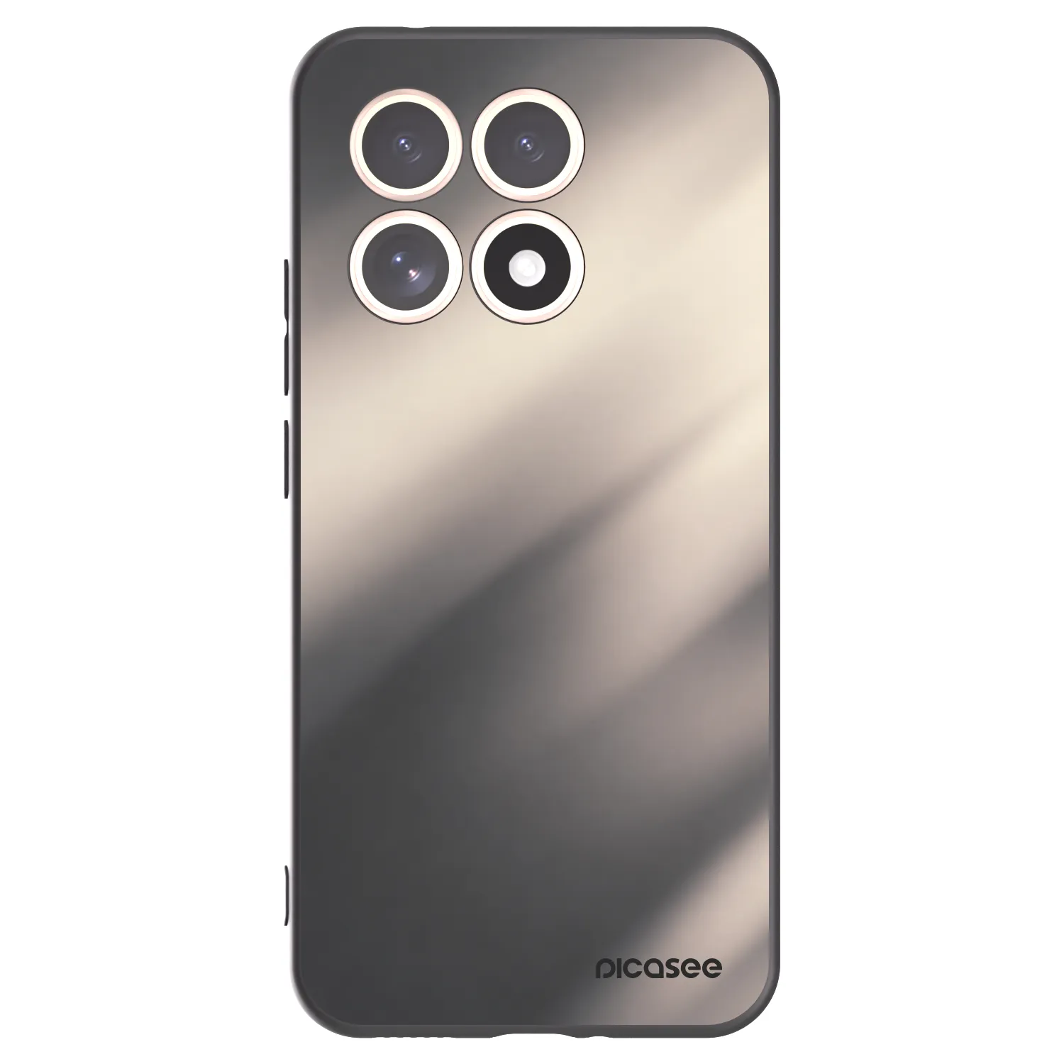 Picasee silikonový černý obal pro Xiaomi 15T - Smoky Beige