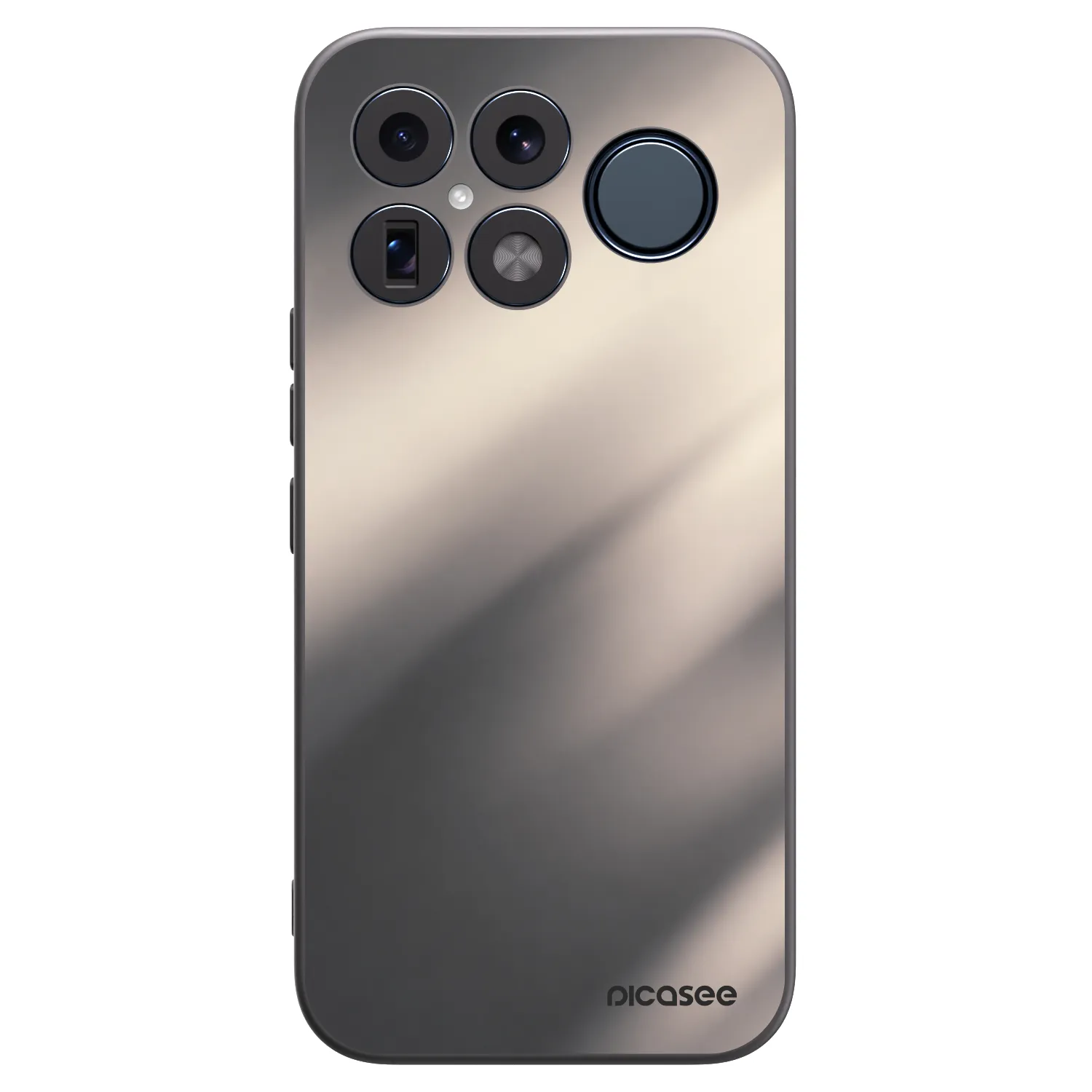 Picasee silikonový černý obal pro Xiaomi Poco F8 Ultra - Smoky Beige