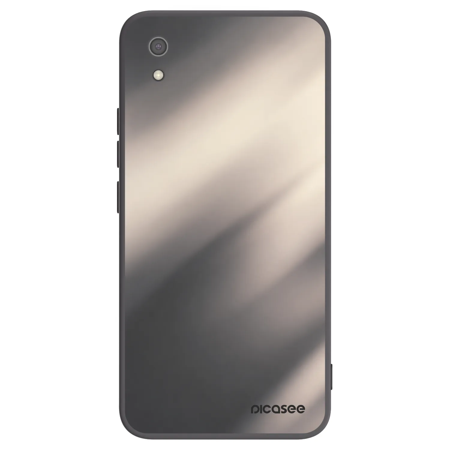 Picasee silikonový černý obal pro Xiaomi Redmi 7A - Smoky Beige