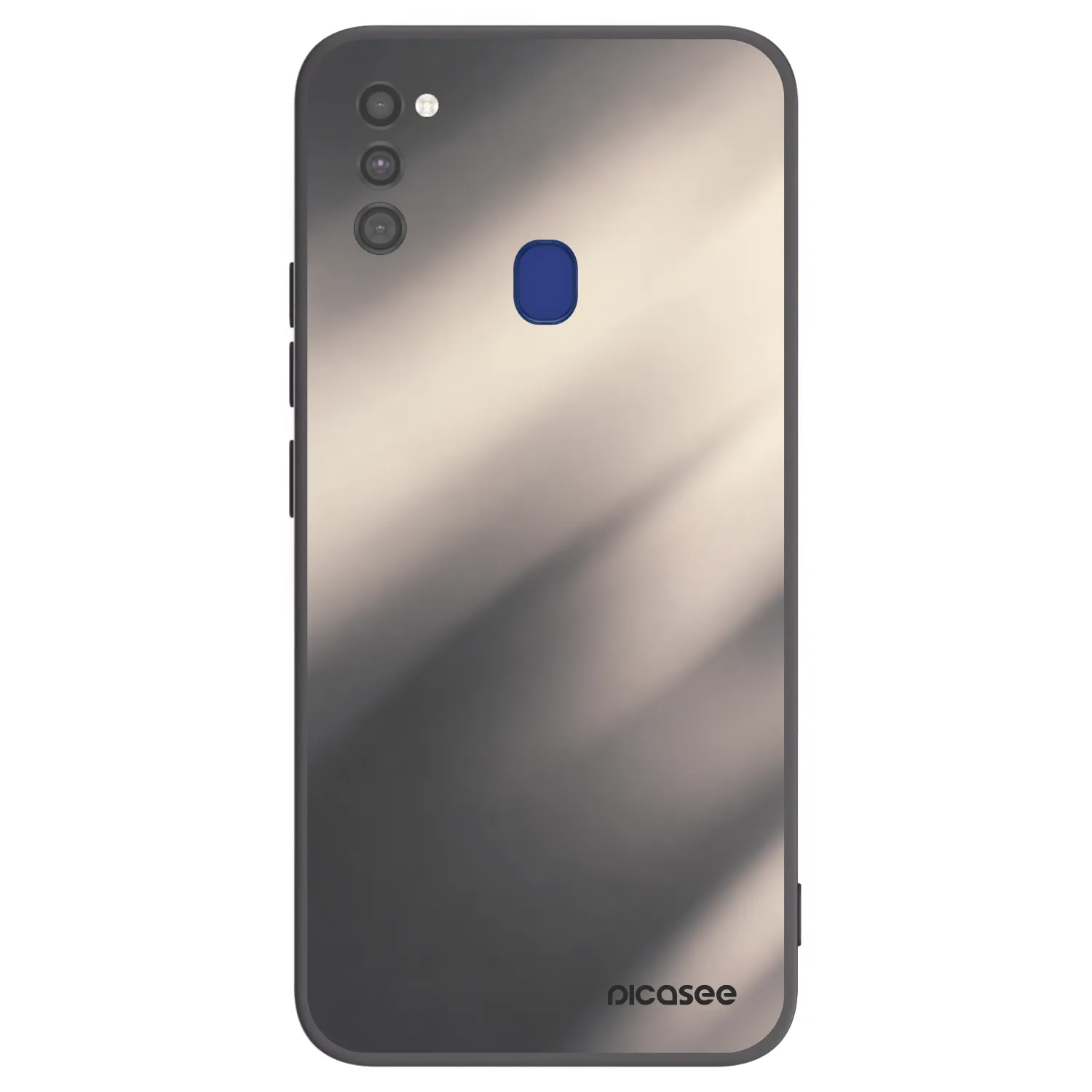 Picasee silikonový černý obal pro Samsung Galaxy M21 M215F - Smoky Beige