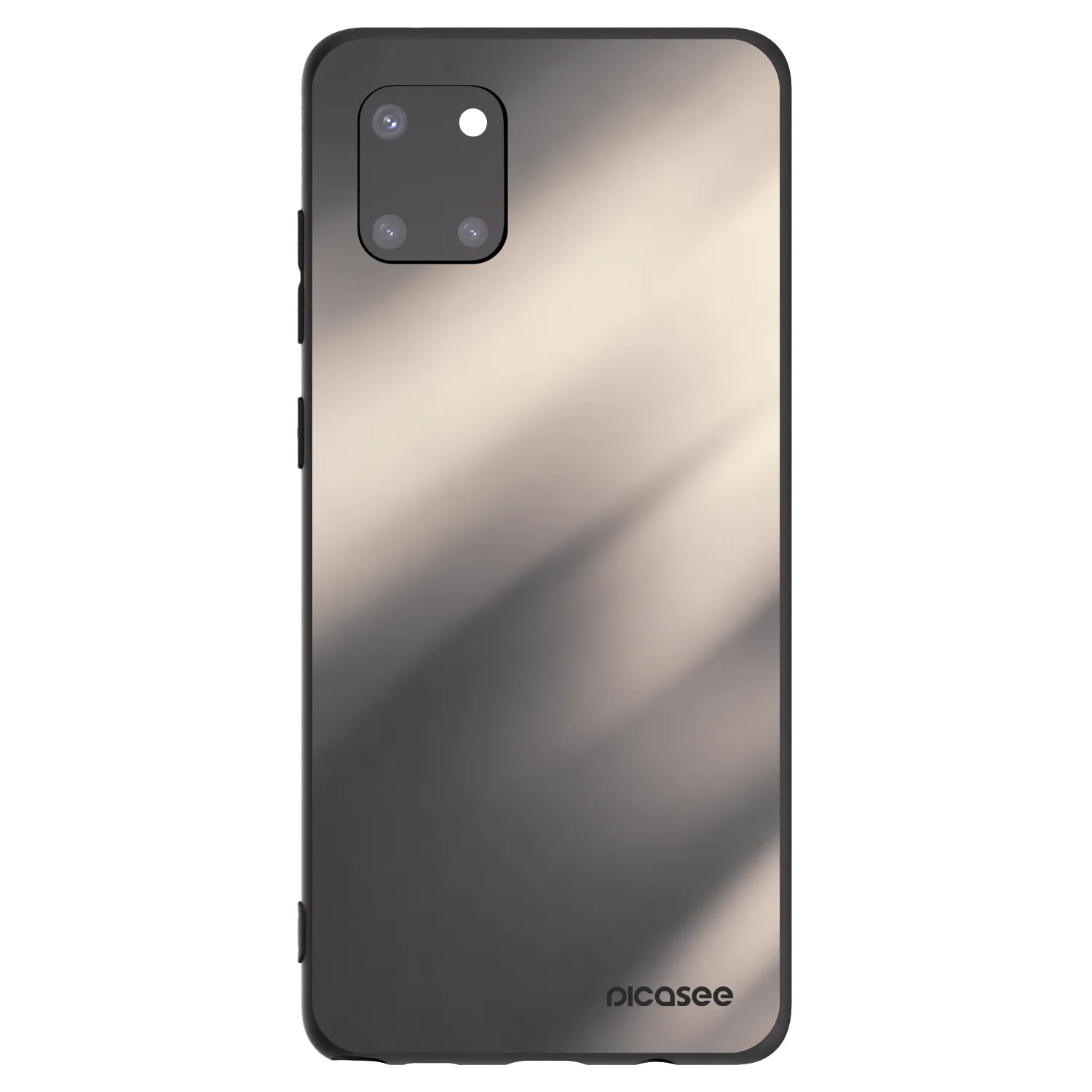 Picasee silikonový černý obal pro Samsung Galaxy Note 10 Lite N770F - Smoky Beige
