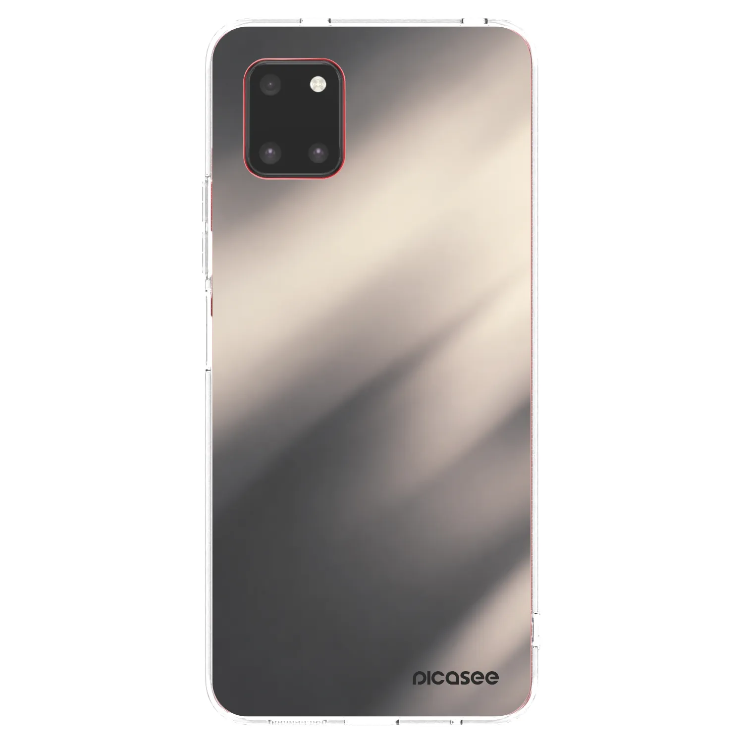 Picasee silikonový průhledný obal pro Samsung Galaxy Note 10 Lite N770F - Smoky Beige