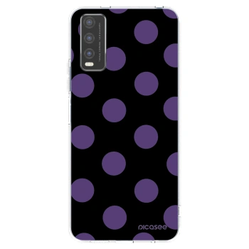 Picasee silikonový průhledný obal pro Vivo Y20s - Big flickers
