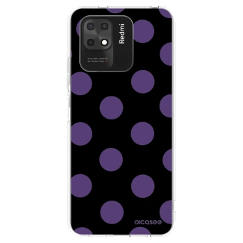 Picasee silikonový průhledný obal pro Xiaomi Redmi 10C - Big flickers