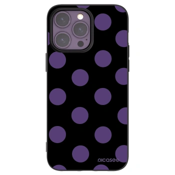 Picasee silikonový černý obal pro Apple iPhone 14 Pro Max - Big flickers