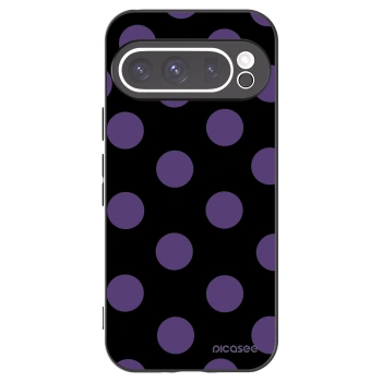Picasee silikonový černý obal pro Google Pixel 9 Pro - Big flickers