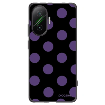 Picasee silikonový černý obal pro Xiaomi Poco F7 5G - Big flickers