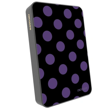 Picasee Powerbanka s MagSafe 10 000 mAh Šedá - Big flickers