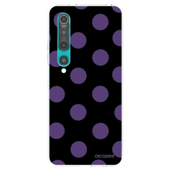 Picasee silikonový průhledný obal pro Xiaomi Mi 10 - Big flickers
