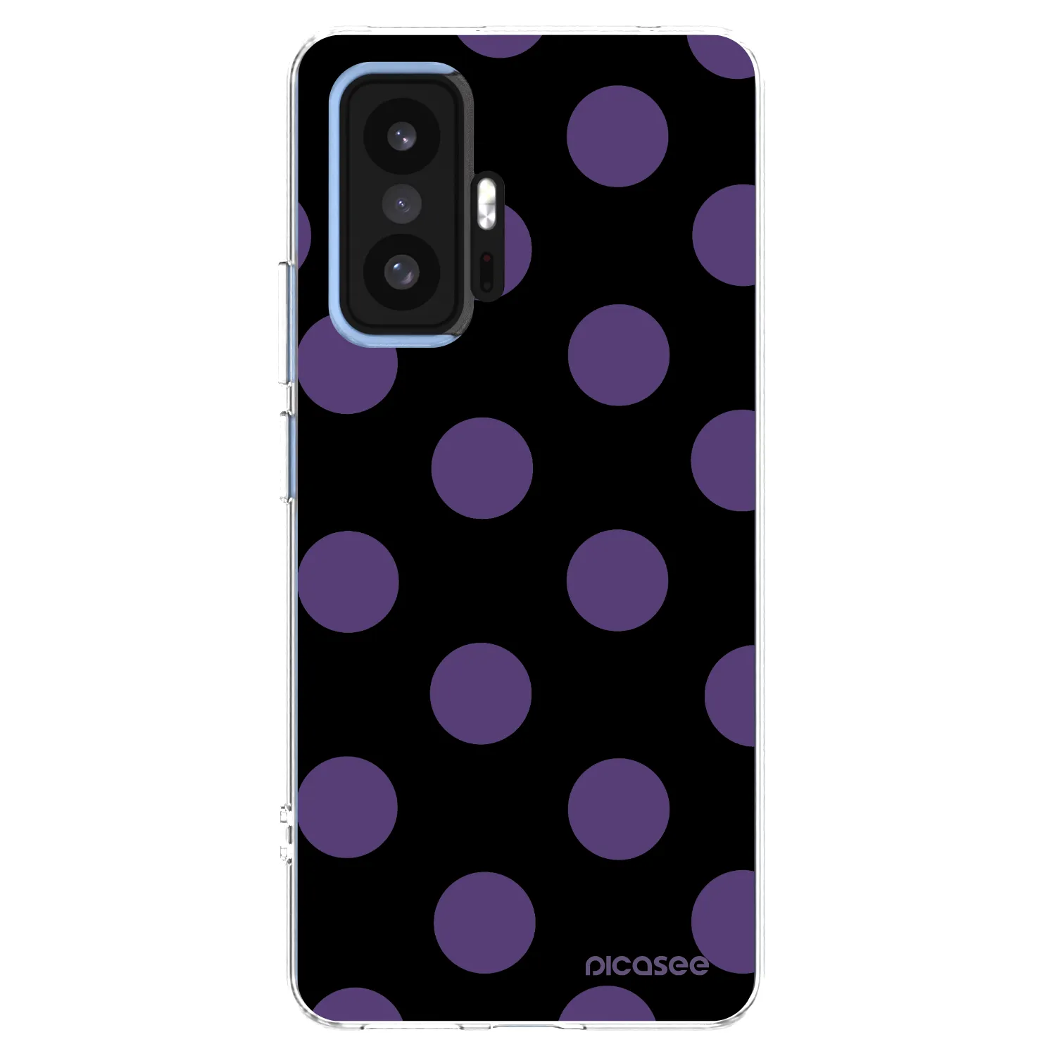 Picasee silikonový průhledný obal pro Xiaomi 11T Pro - Big flickers