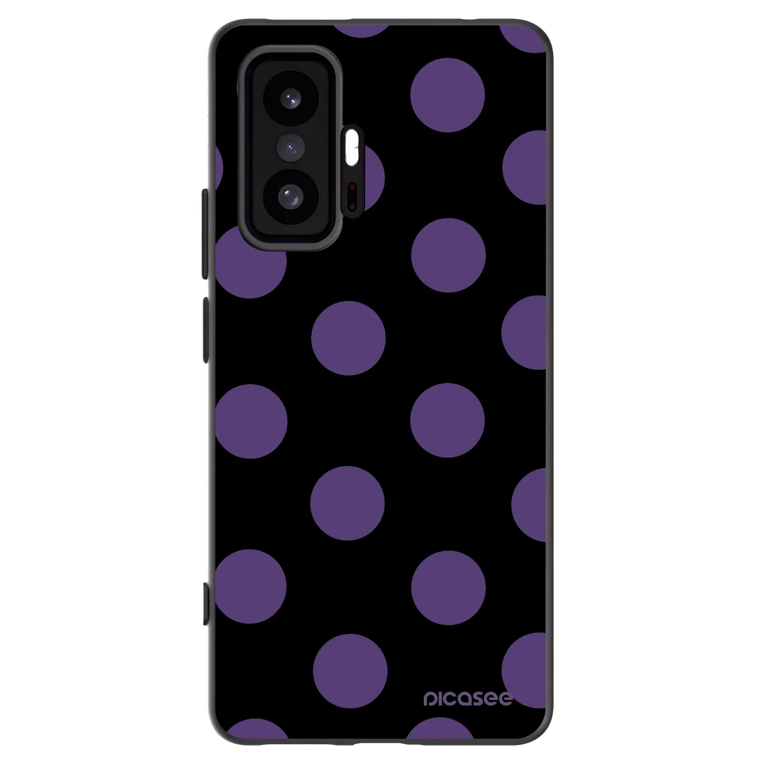 Picasee silikonový černý obal pro Xiaomi 11T Pro - Big flickers