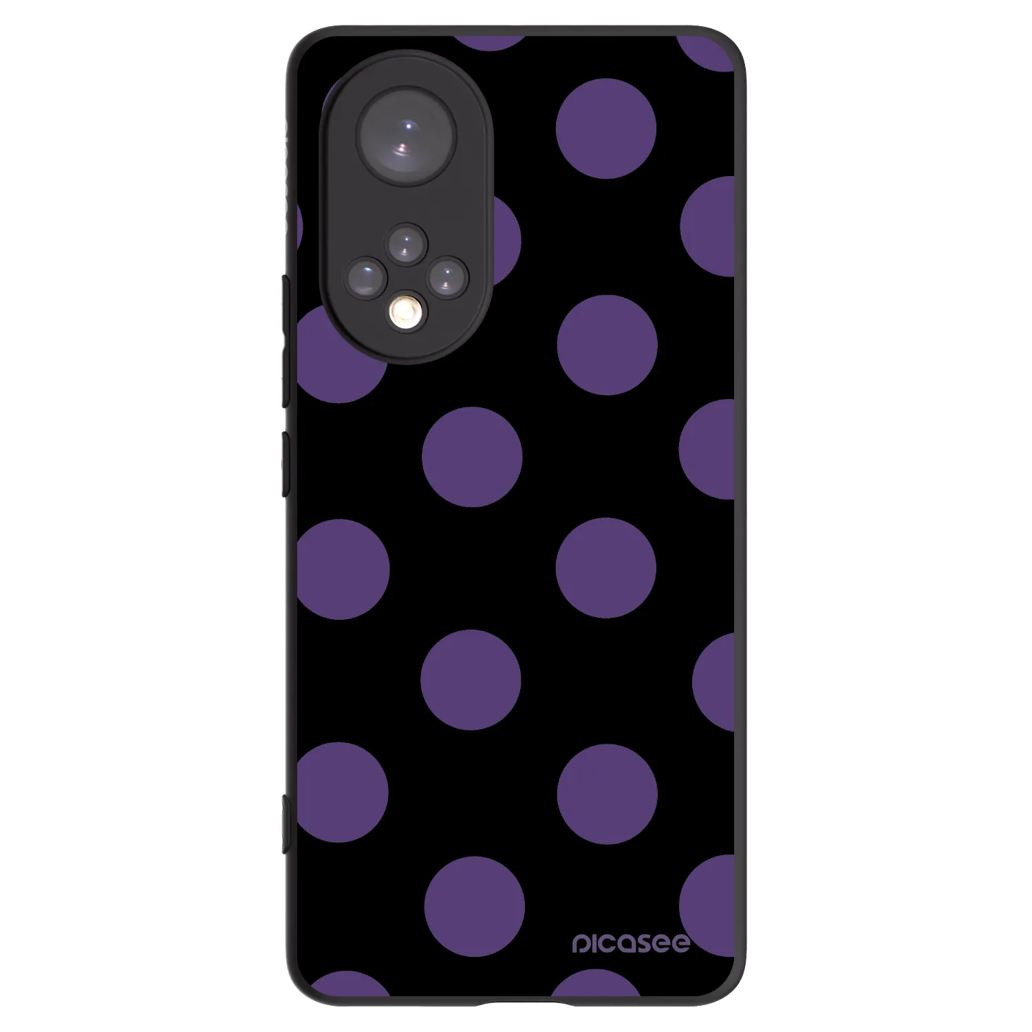 Picasee silikonový černý obal pro Huawei Nova 9 - Big flickers