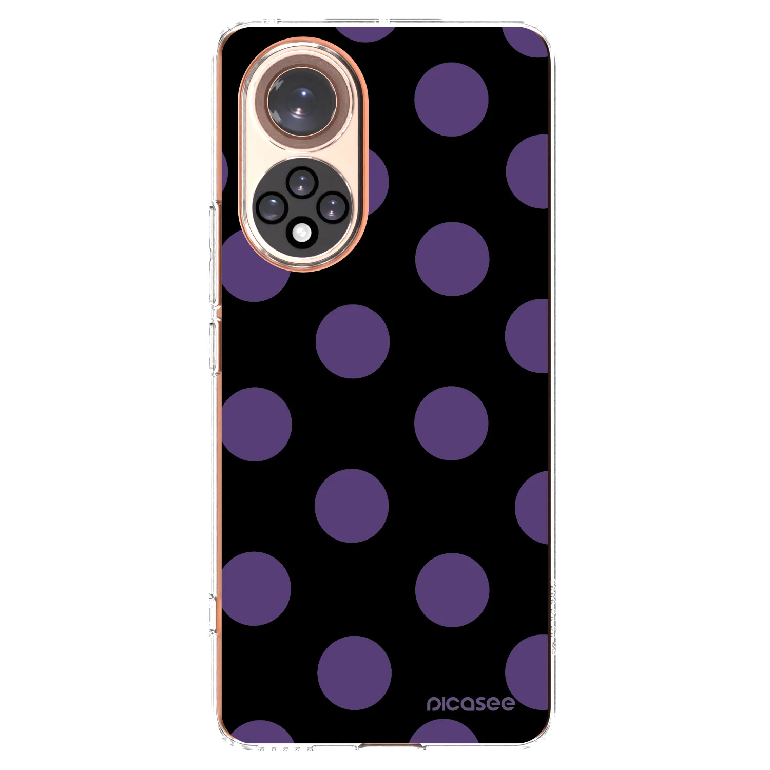 Picasee silikonový průhledný obal pro Huawei Nova 9 - Big flickers