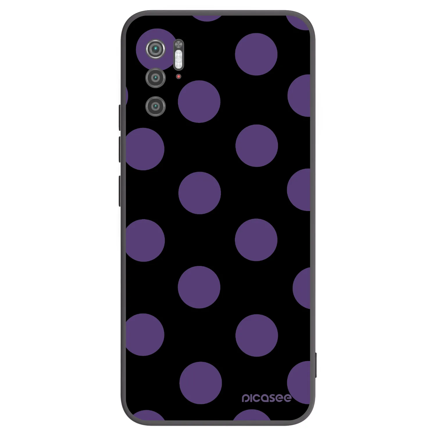 Picasee silikonový černý obal pro Xiaomi Poco M3 Pro 5G - Big flickers