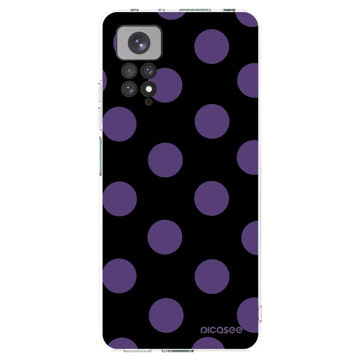 Picasee silikonový průhledný obal pro Xiaomi Redmi Note 11S 4G - Big flickers