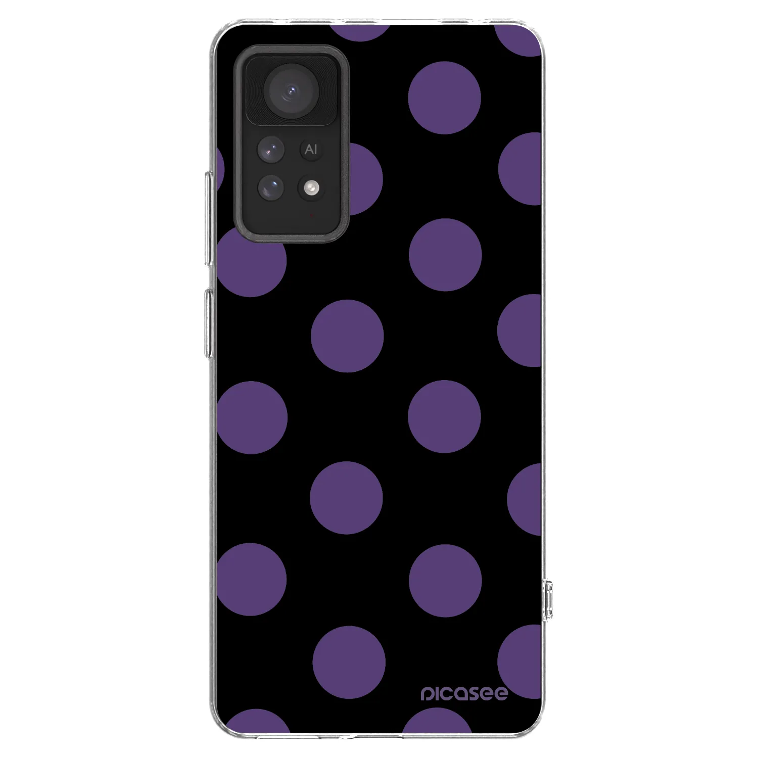 Picasee silikonový průhledný obal pro Xiaomi Redmi Note 11 Pro 5G - Big flickers