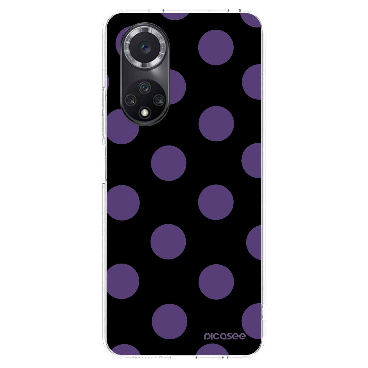Picasee silikonový průhledný obal pro Huawei Nova 9 SE - Big flickers