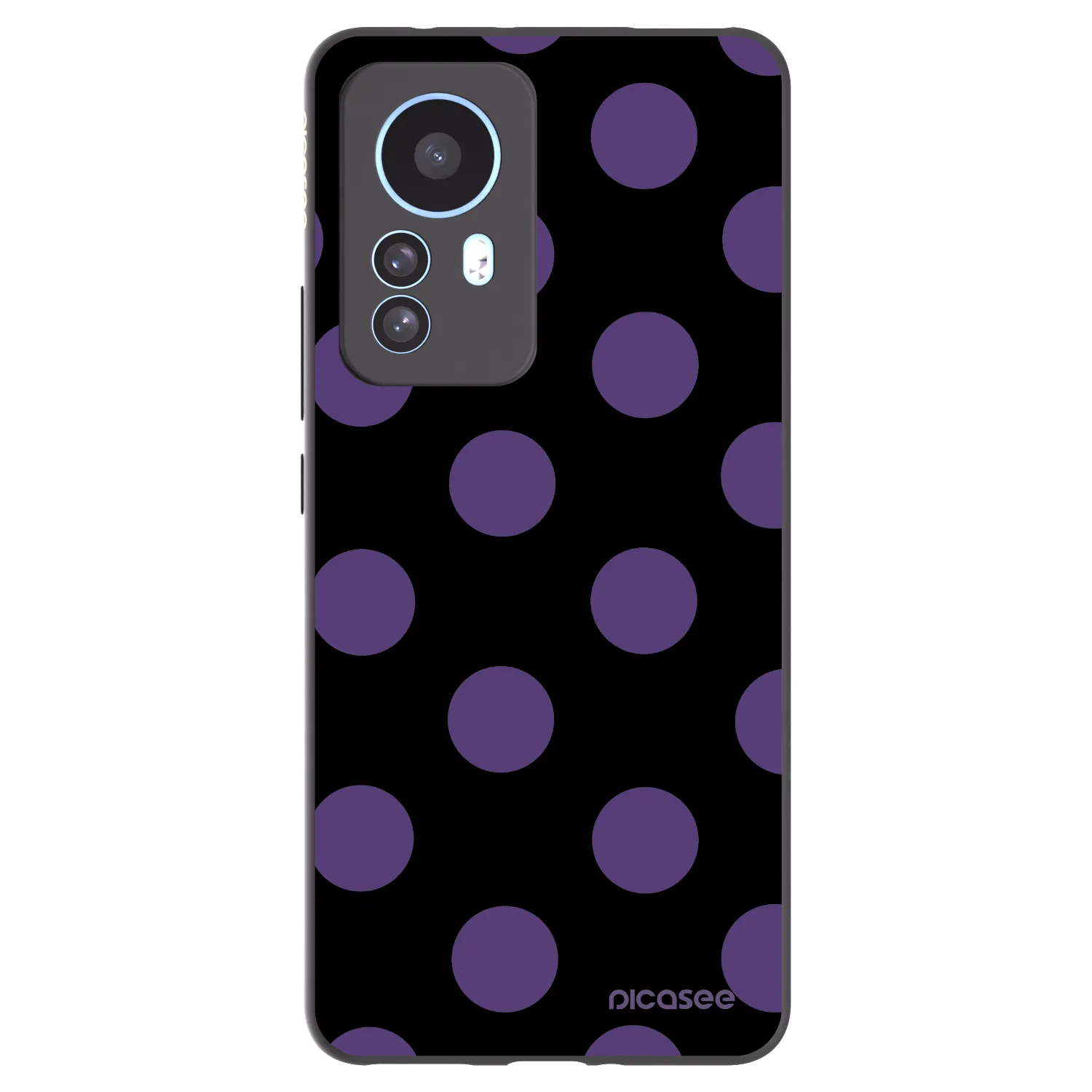 Picasee silikonový černý obal pro Xiaomi 12T Pro - Big flickers