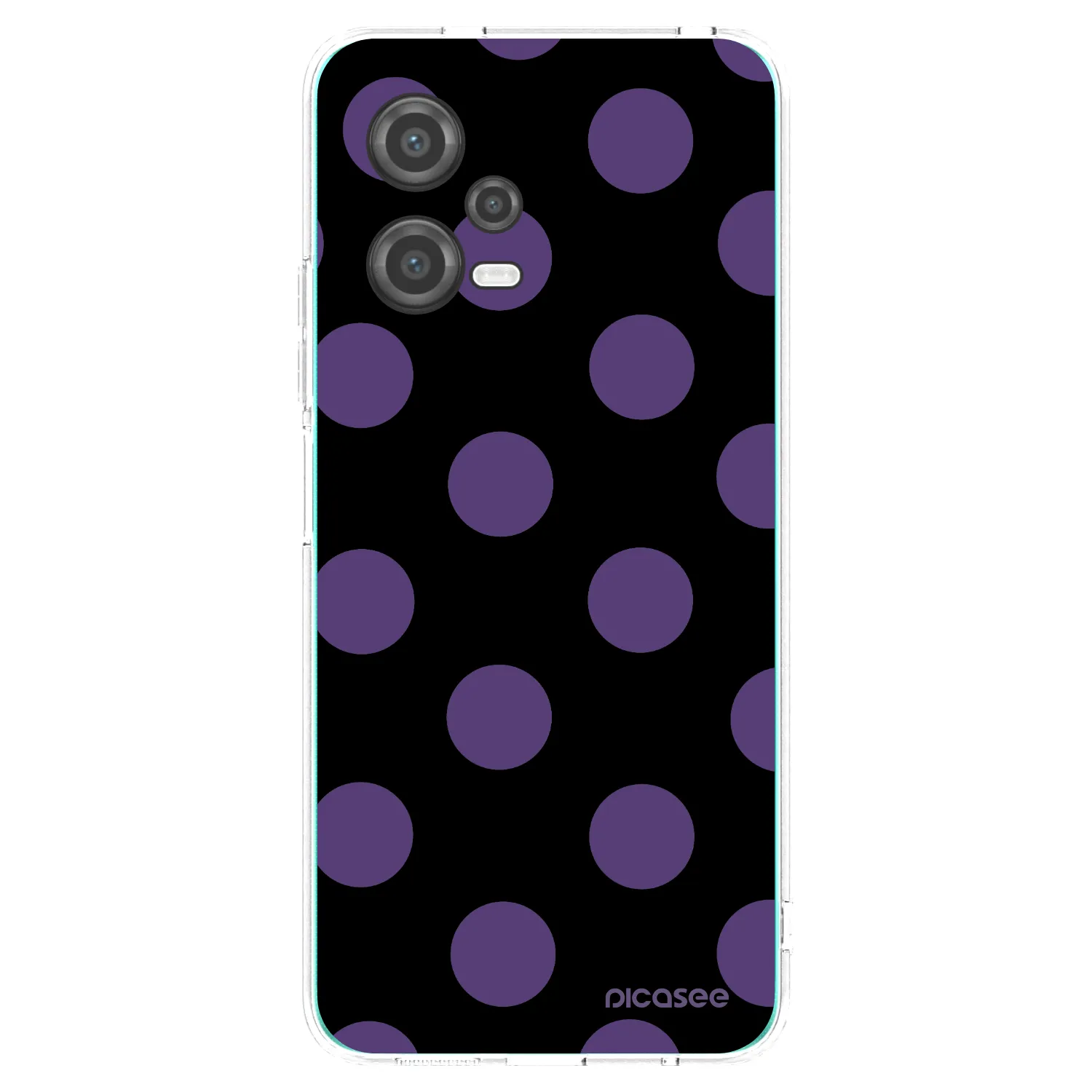 Picasee silikonový průhledný obal pro Xiaomi Poco X5 - Big flickers