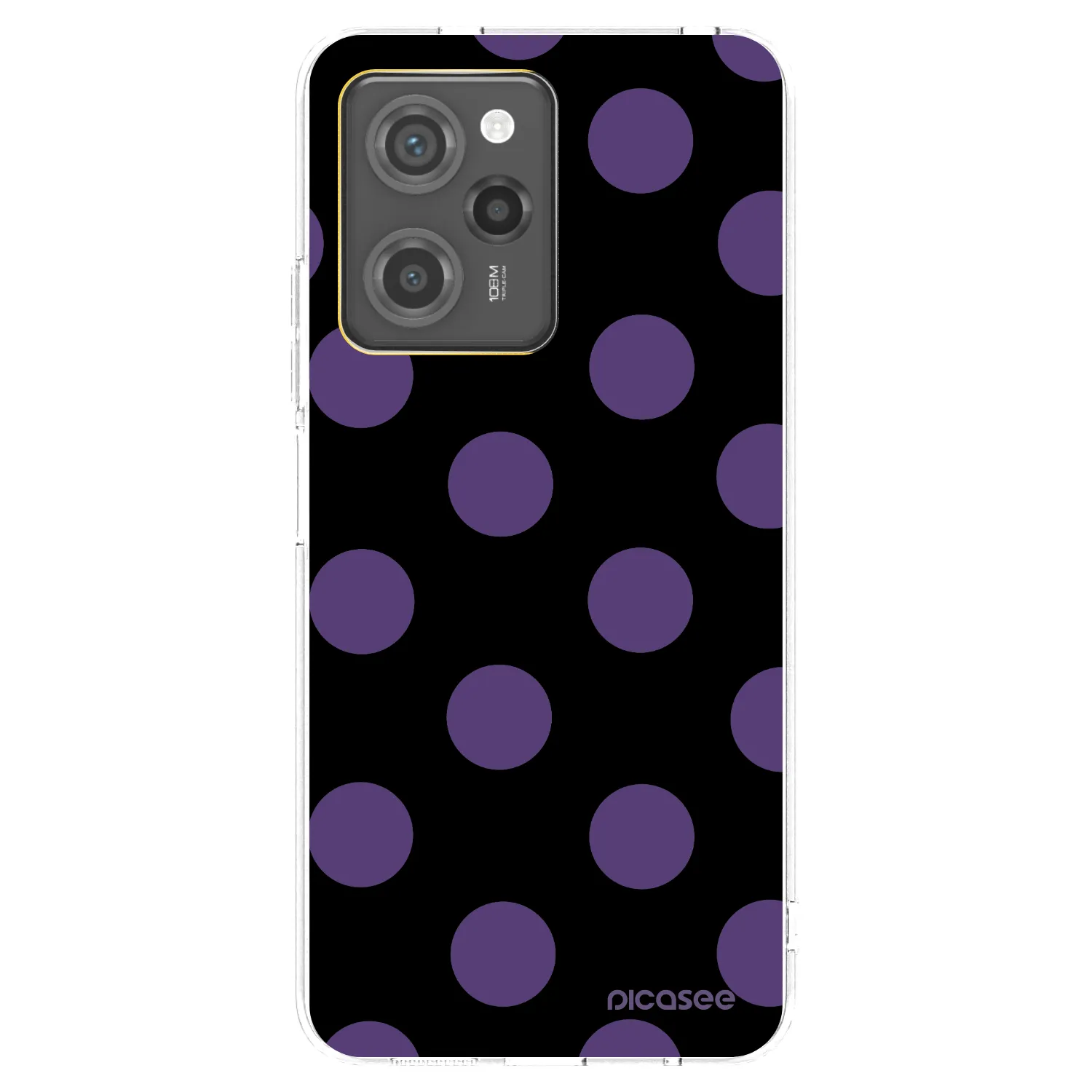 Picasee silikonový průhledný obal pro Xiaomi Poco X5 Pro - Big flickers
