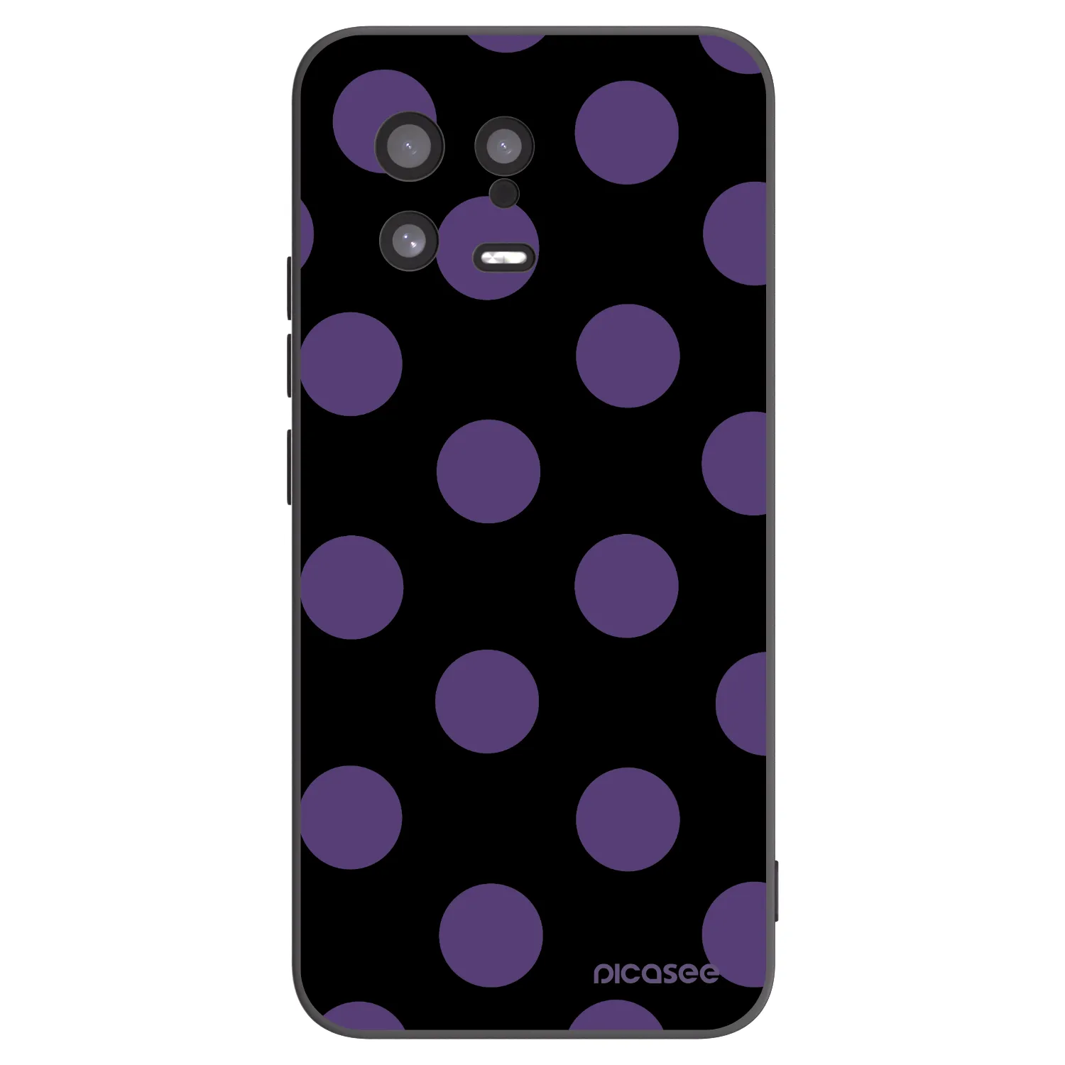 Picasee silikonový černý obal pro Xiaomi 13 - Big flickers