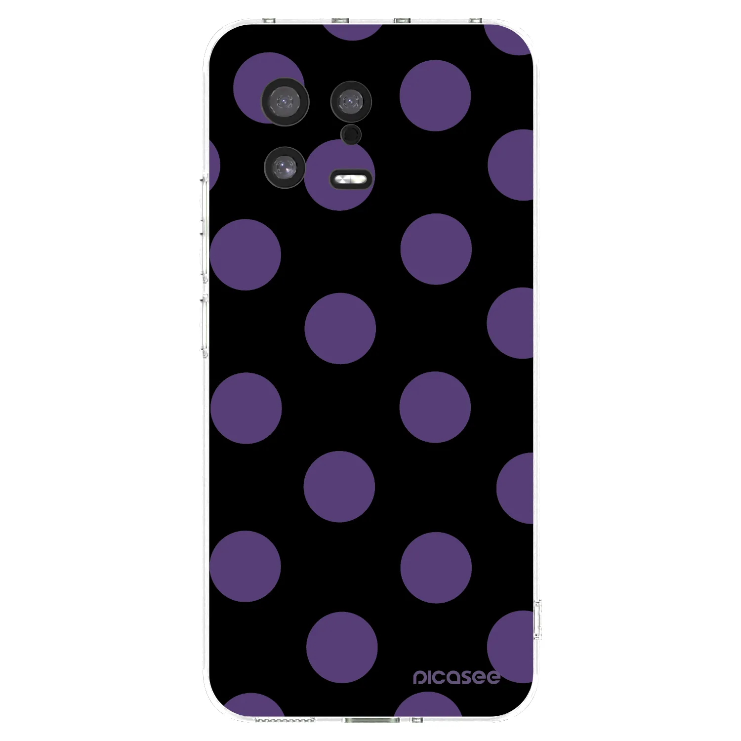Picasee silikonový průhledný obal pro Xiaomi 13 - Big flickers