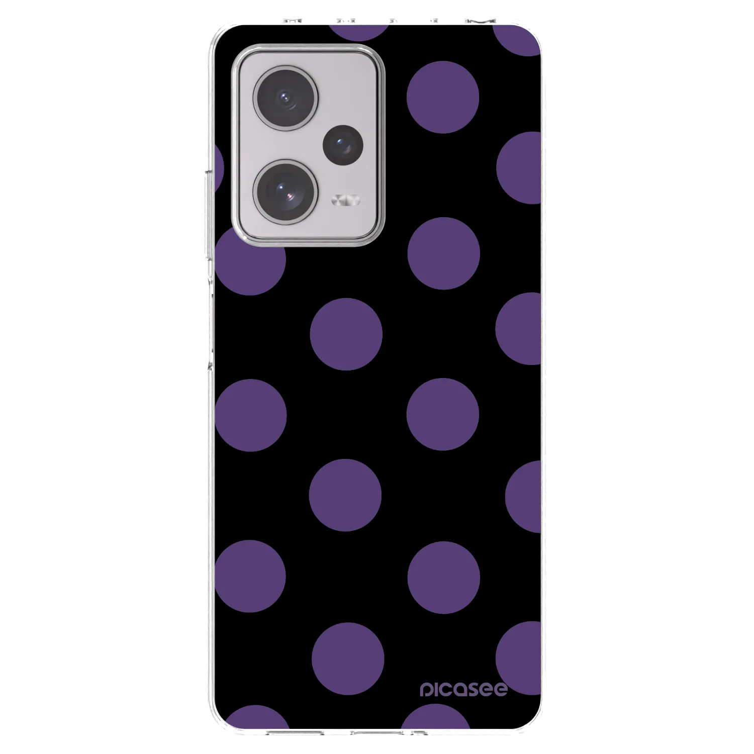 Picasee silikonový průhledný obal pro Xiaomi Redmi Note 12 Pro+ 5G - Big flickers