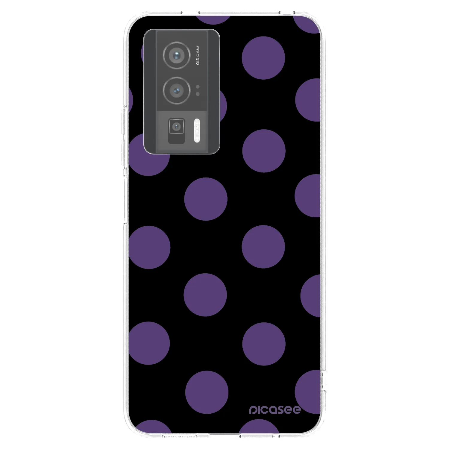 Picasee silikonový průhledný obal pro Xiaomi Poco F5 Pro 5G - Big flickers