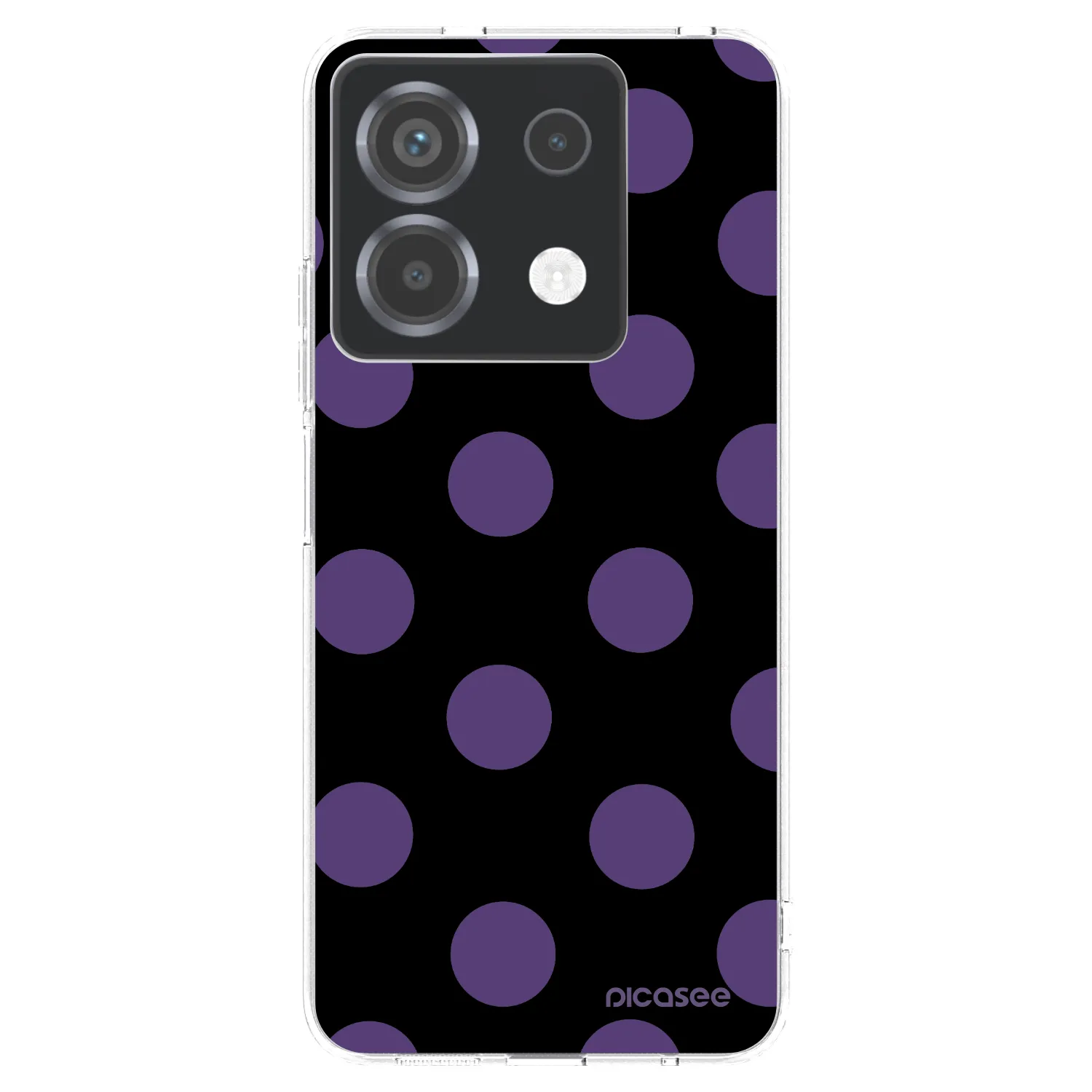 Picasee silikonový průhledný obal pro Xiaomi Poco X6 - Big flickers