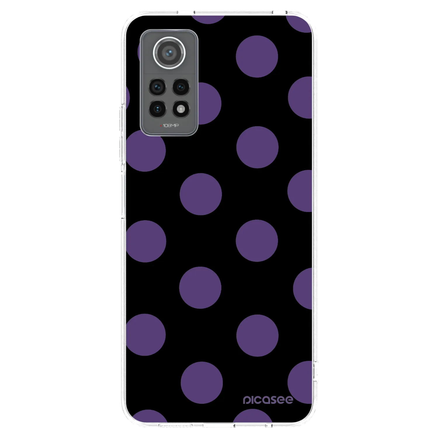 Picasee silikonový průhledný obal pro Xiaomi Redmi Note 12 Pro 4G - Big flickers